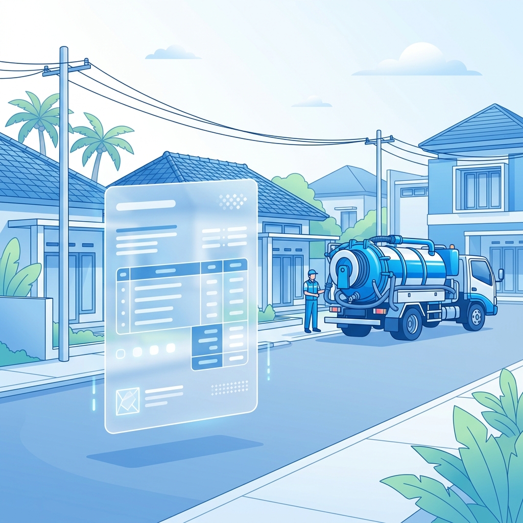 Harga sedot WC transparan di Tangerang - infografis perbandingan tarif